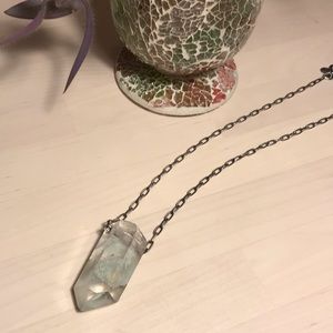 Joseph Brooks Crystal with Clouds of Pale Green